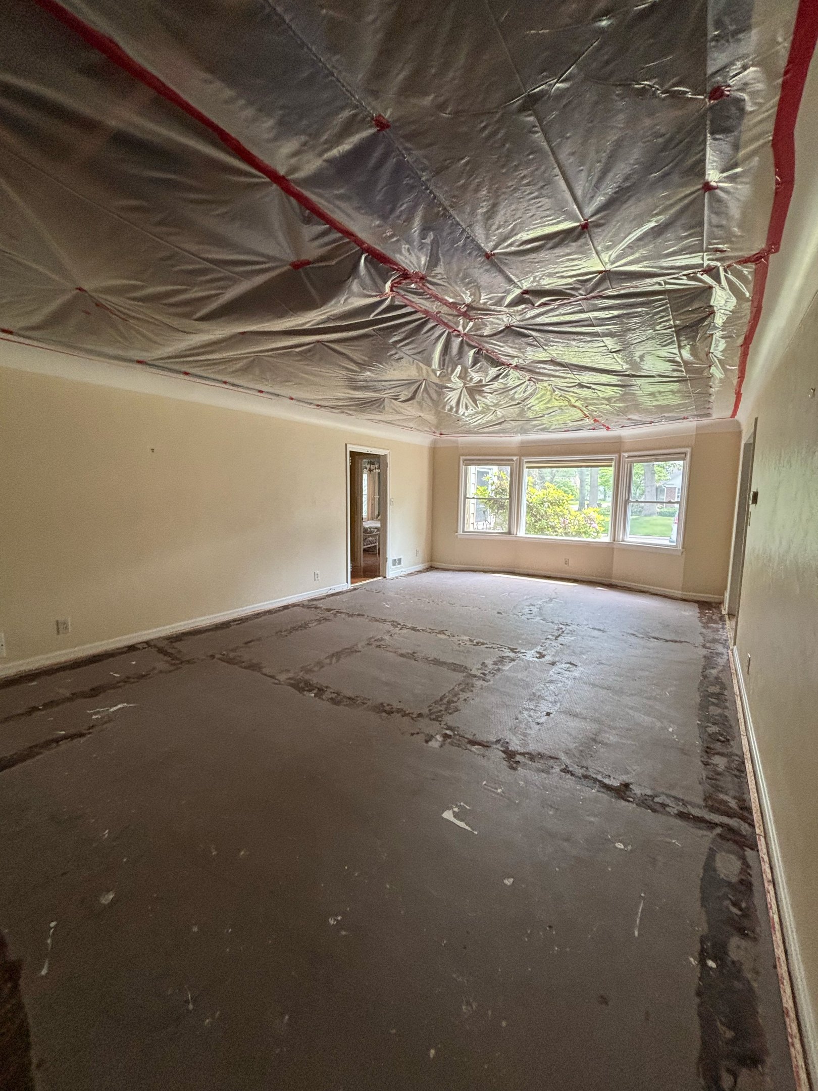 Water extraction in progress